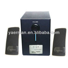 2.1 multimedia speaker Support USB,SD Card reader ( Box Speaker ) with Remote Control